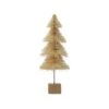 Hello Honey® Cream Sisal Bottle Brush Tree With Wood Base